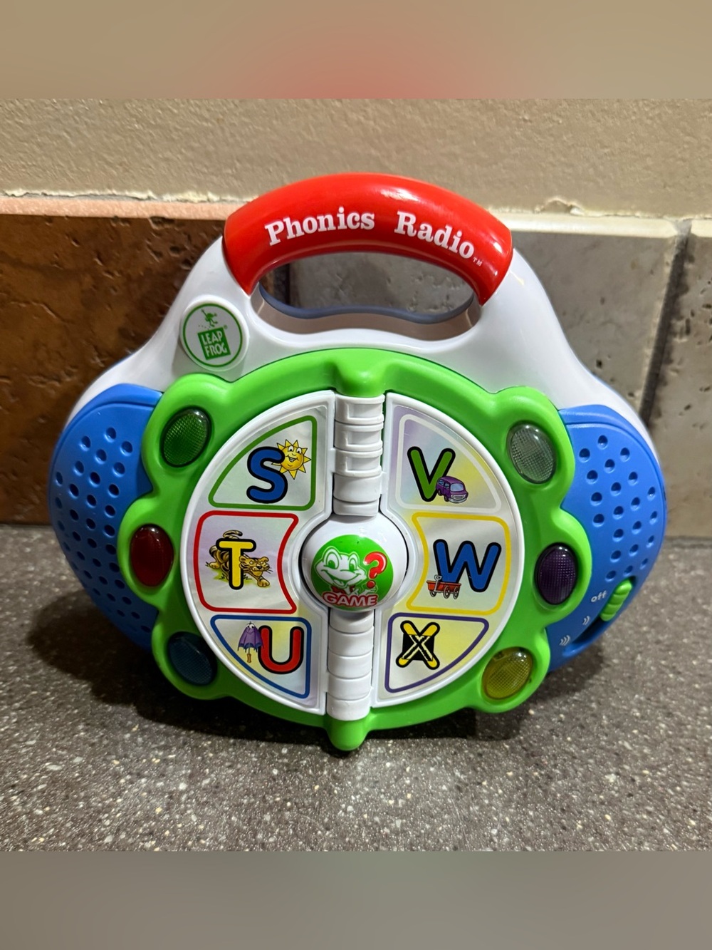 Leap frog Phonics Radio - Green/Blue Kids Learning Toy